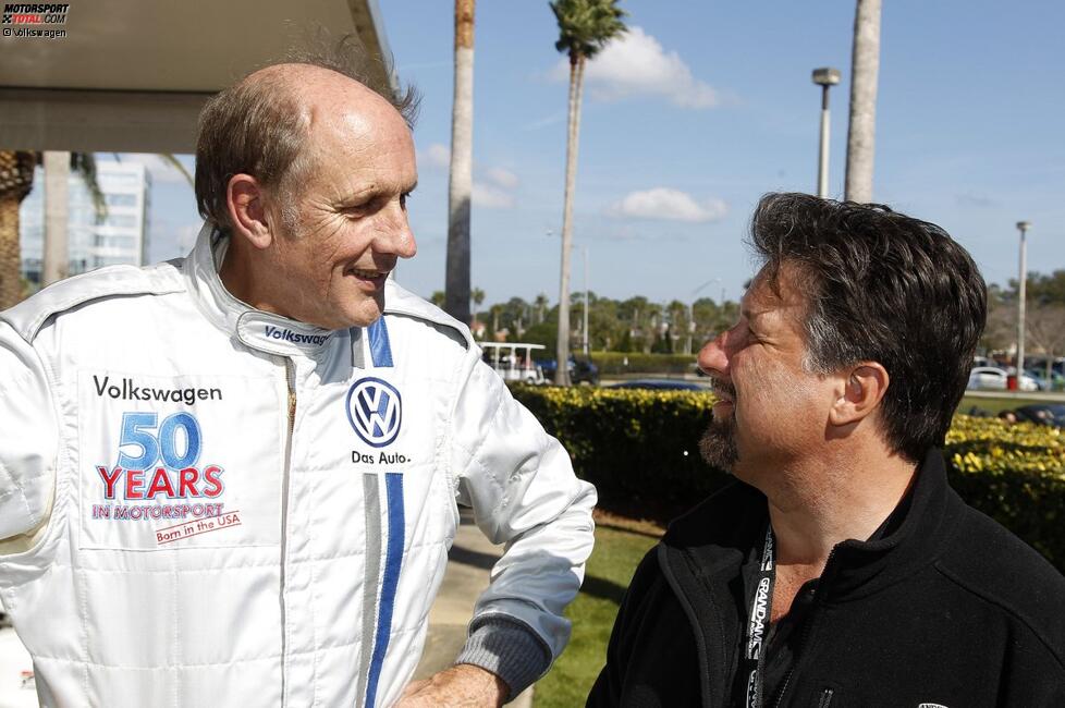 Hans-Joachim Stuck und Michael Andretti 