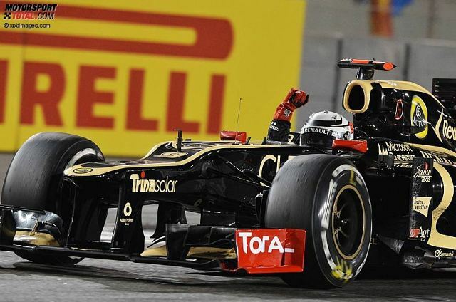 &quot;Just leave me alone, I know what I am doing!&quot; Kimis Funkspruch auf dem Weg zum Sieg in Abu Dhabi 2012 ist heute Formel-1-Kult.