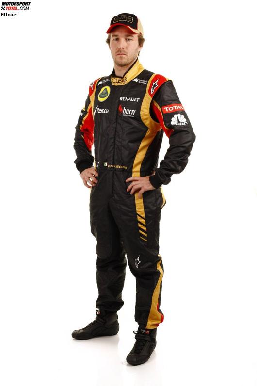 Testfahrer Davide Valsecchi 