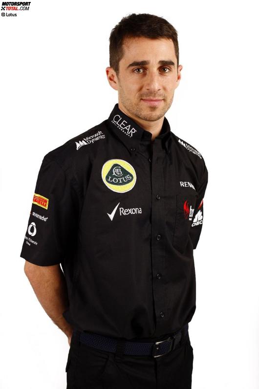 Testfahrer Nicolas Prost 