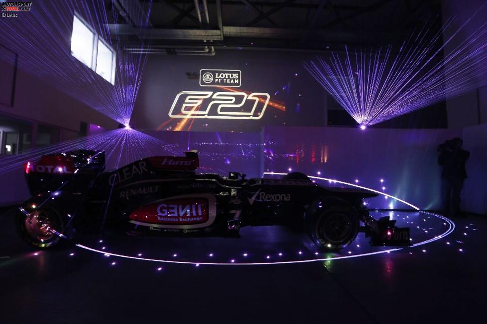 Präsentation des Lotus E21 in Enstone