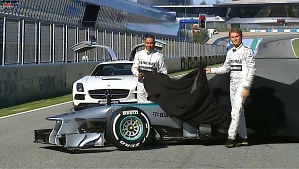 Präsentation des Mercedes F1 W04