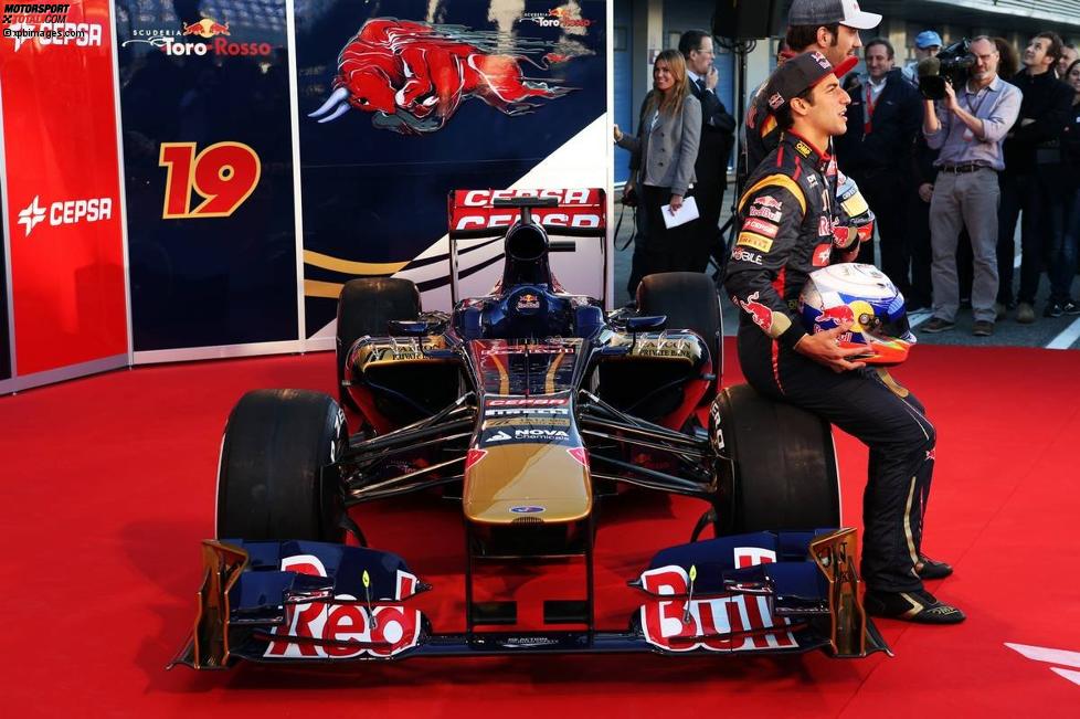 Daniel Ricciardo (Toro Rosso) und Jean-Eric Vergne (Toro Rosso) 