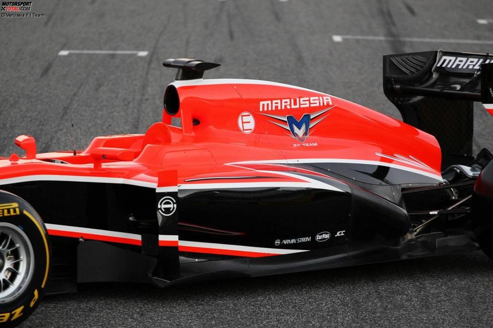 Präsentation des Marussia-Cosworth MR02