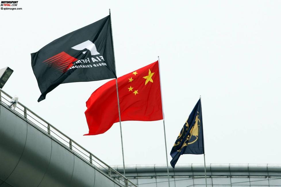 Die Formel 1 gastiert zum zehnten Mal in China