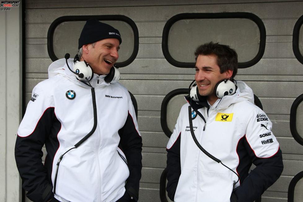 Jens Marquardt und Timo Glock (MTEK-BMW) 