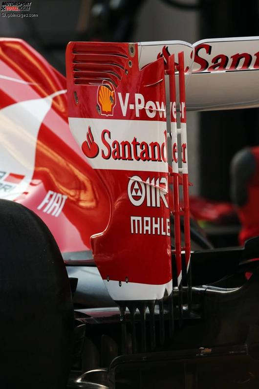 Heckflügel des Ferrari F138