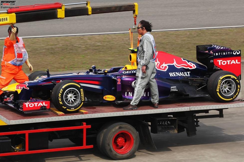 Das Auto von Mark Webber (Red Bull) 
