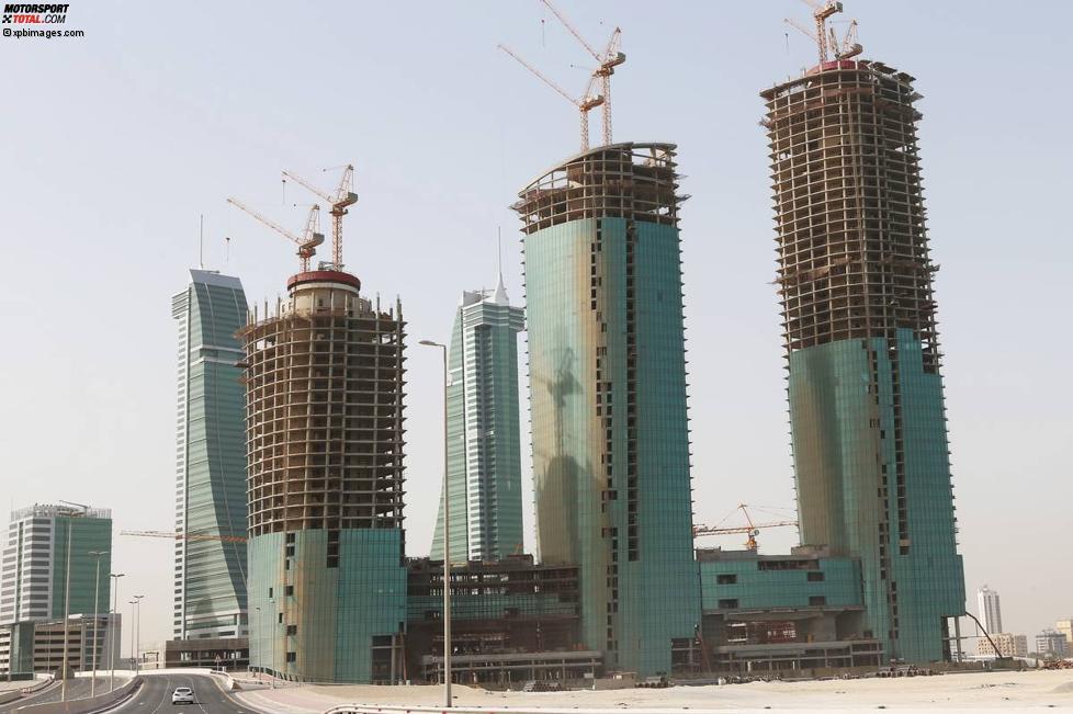 Eine Stadt im Wandel: Neue Wolkenkratzer sprießen aus dem Boden