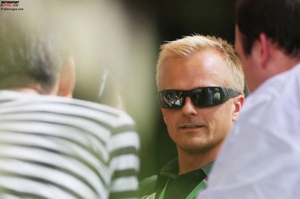 Heikki Kovalainen ist zurück - zumindest als Freitagsfahrer