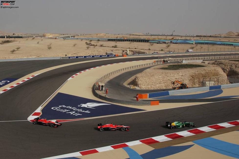 Jules Bianchi (Marussia) und Max Chilton (Marussia) 