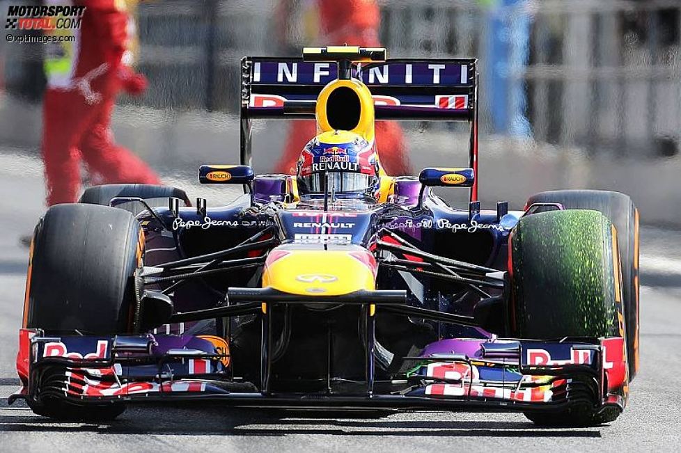 Mark Webbers Red Bull ist 