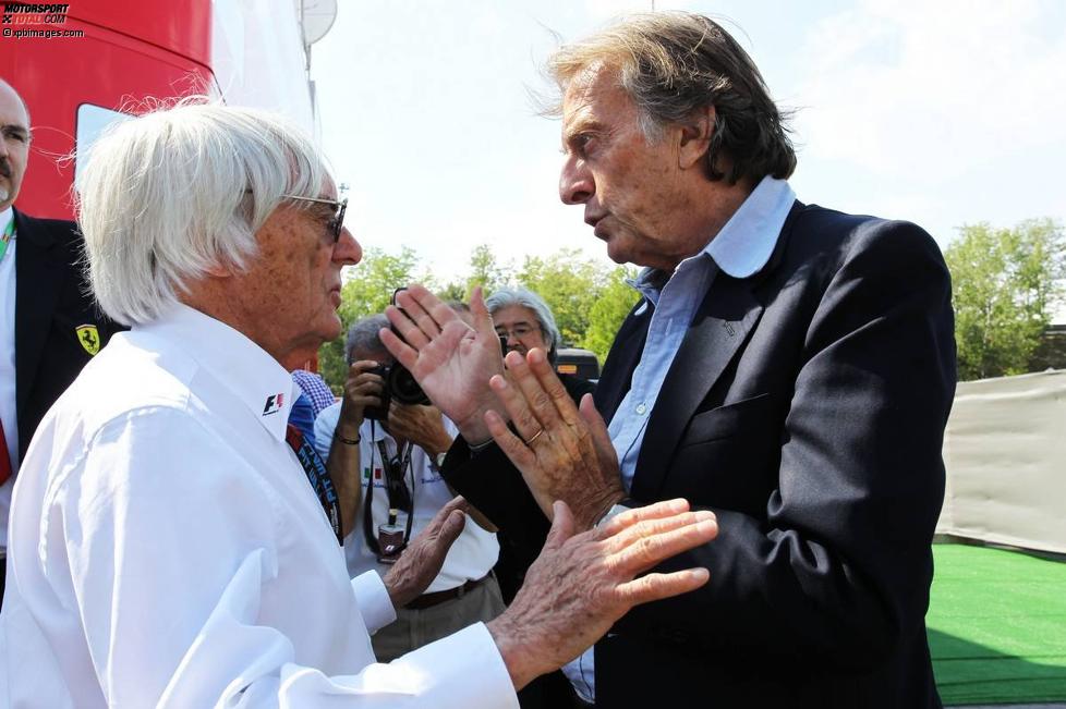 Bernie Ecclestone und Luca di Montezemolo 