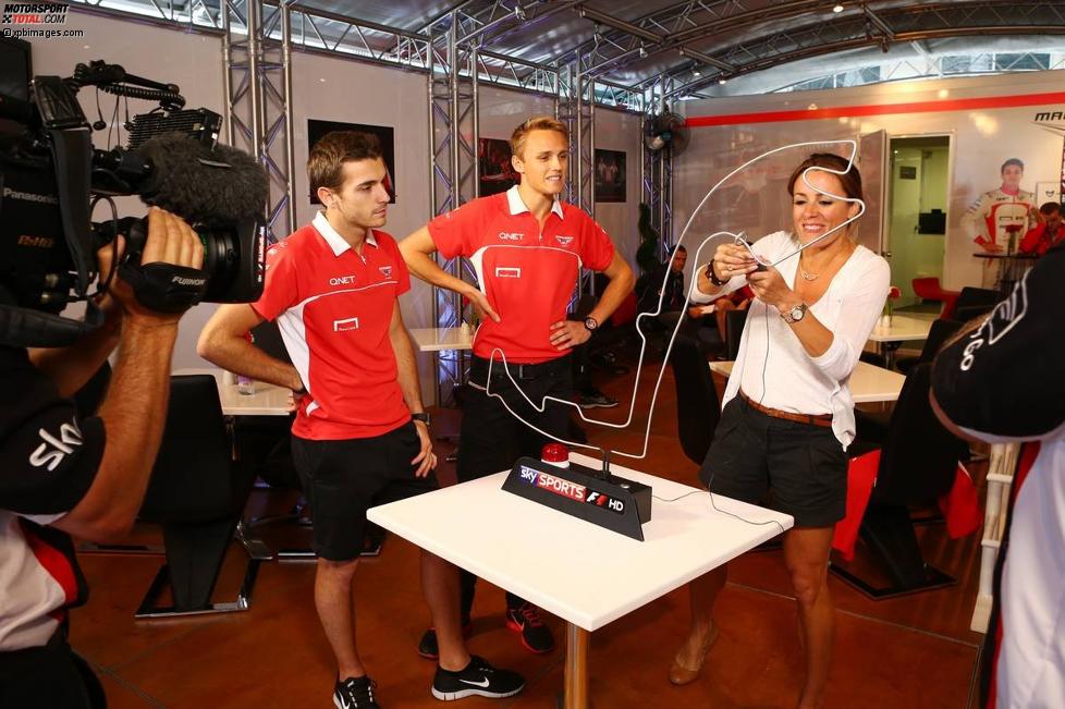 Jules Bianchi und Max Chilton (Marussia) 