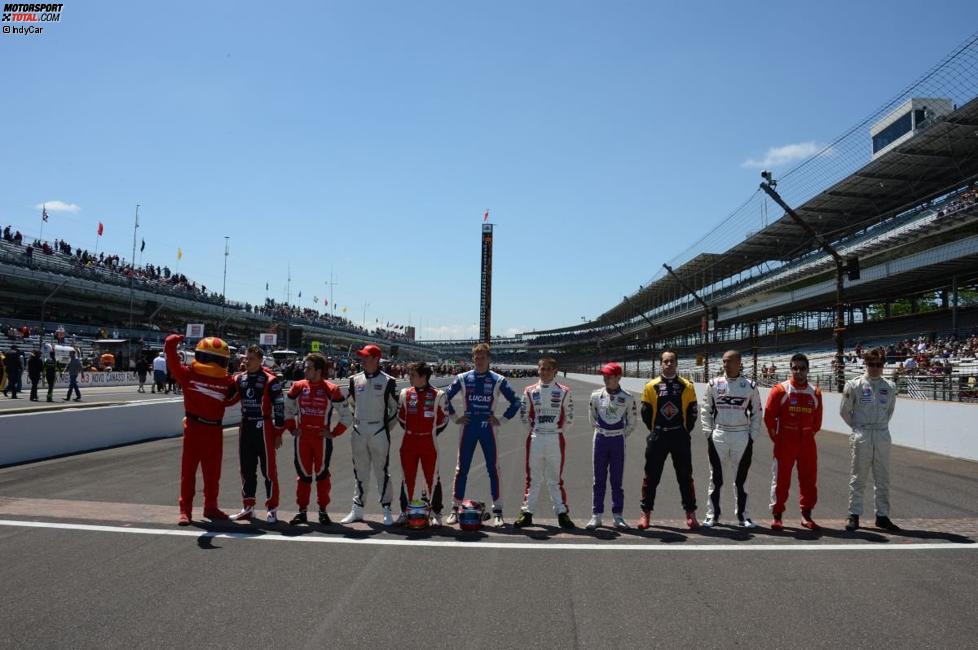 Die elf IndyLights-Piloten