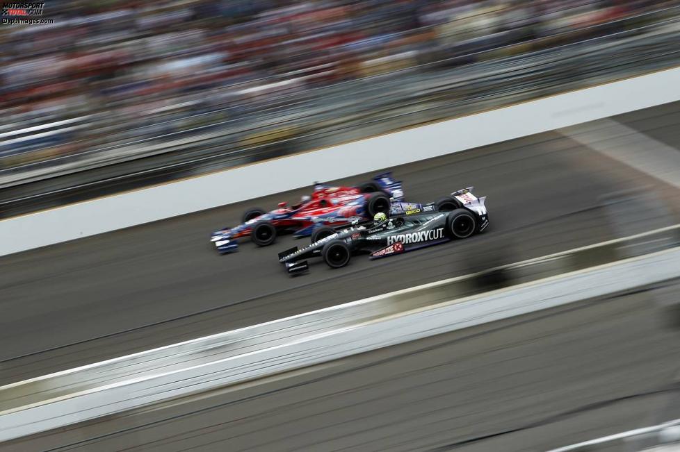 Tony Kanaan (KV) und Marco Andretti (Andretti) 