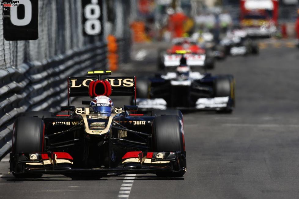 Romain Grosjean (Lotus) und Valtteri Bottas (Williams) 