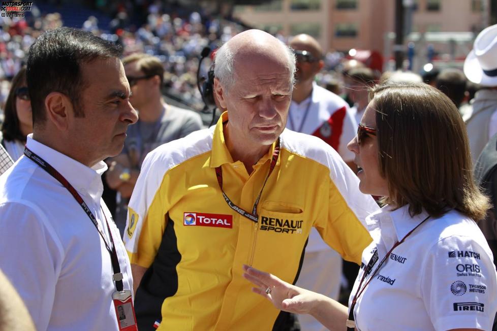 Claire Williams und Bernard Rey 