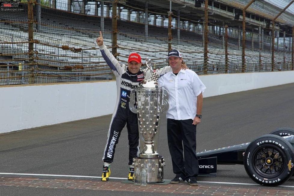 Tony Kanaan (KV) und Jimmy Vasser 