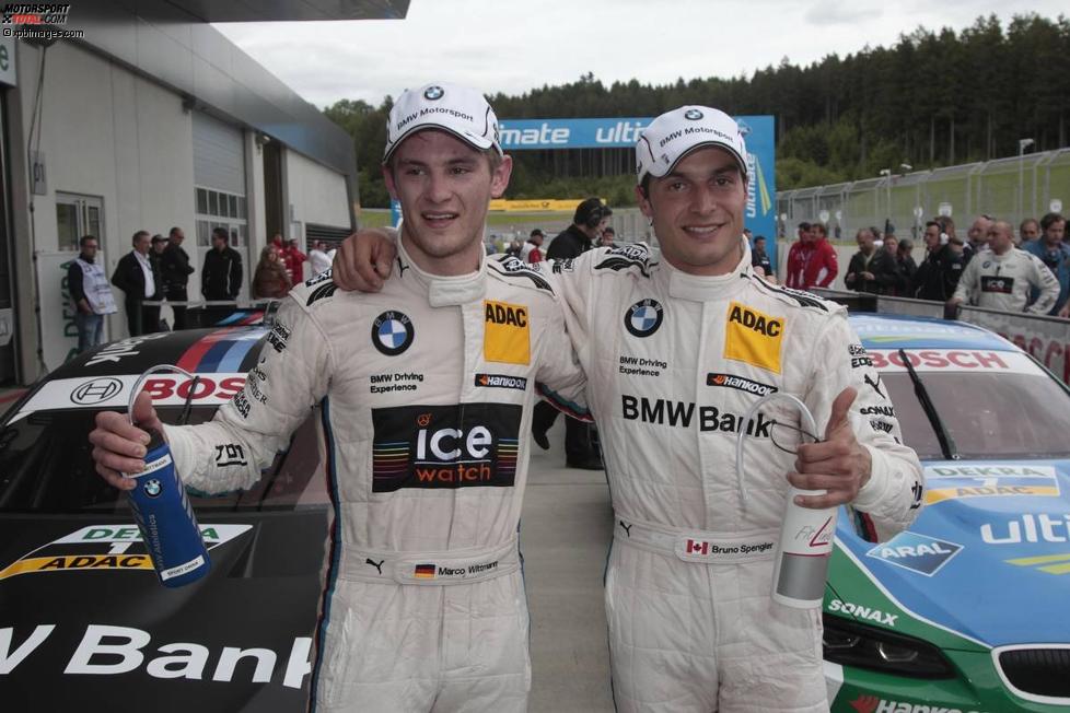 Marco Wittmann (MTEK-BMW) und Bruno Spengler (Schnitzer-BMW) 