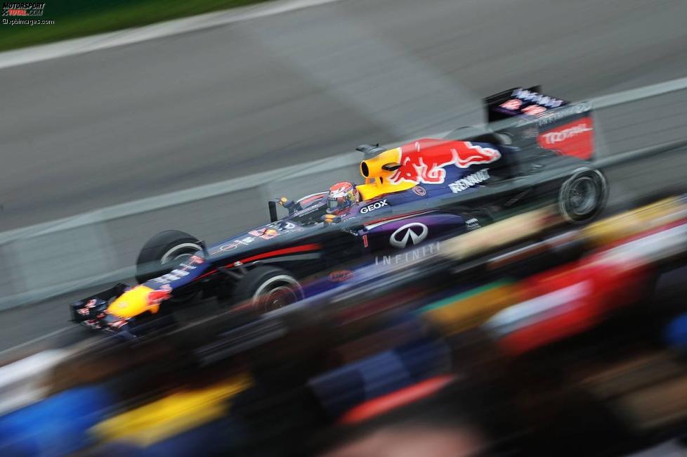 Sebastian Vettel (Red Bull) am Freitag