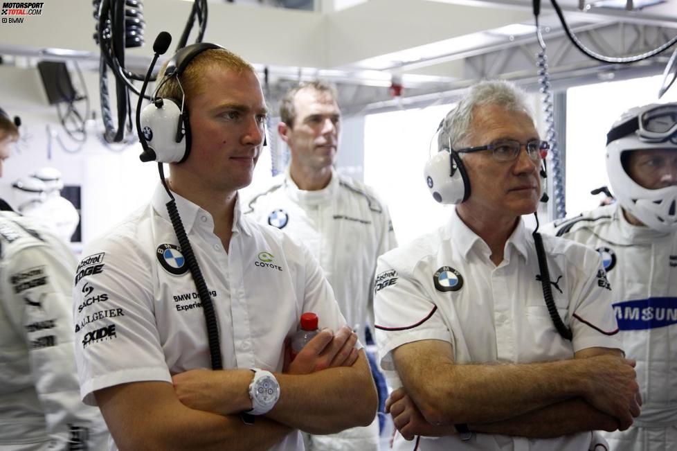 Maxime Martin und Dieter Lamm (Schnitzer-BMW)