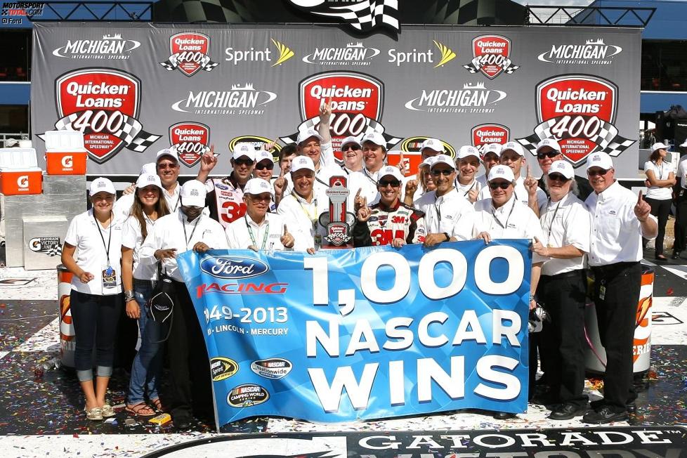 1000. NASCAR-Sieg für Ford