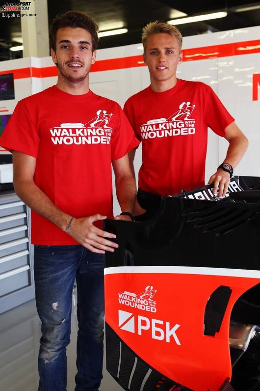 Jules Bianchi (Marussia) und Max Chilton (Marussia) 