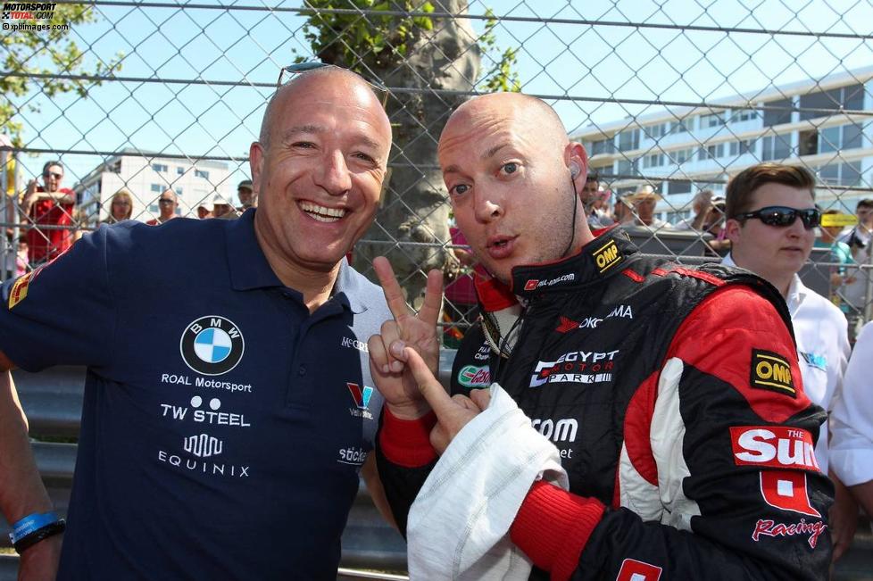 Tom Coronel (ROAL-BMW) und Rob Huff (Münnich-SEAT)