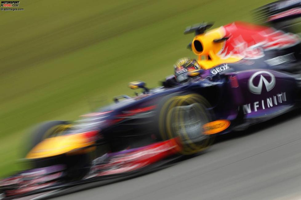 Sebastian Vettel (Red Bull) am Freitag am Nürburgring