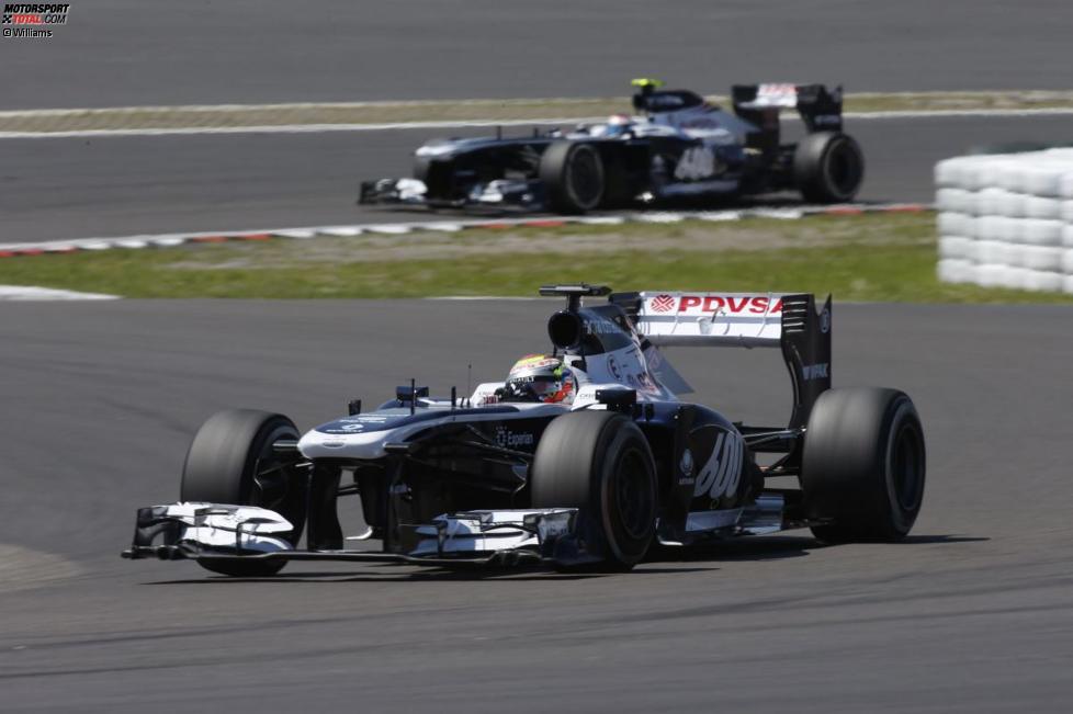 Pastor Maldonado und Valtteri Bottas (beide Williams) 