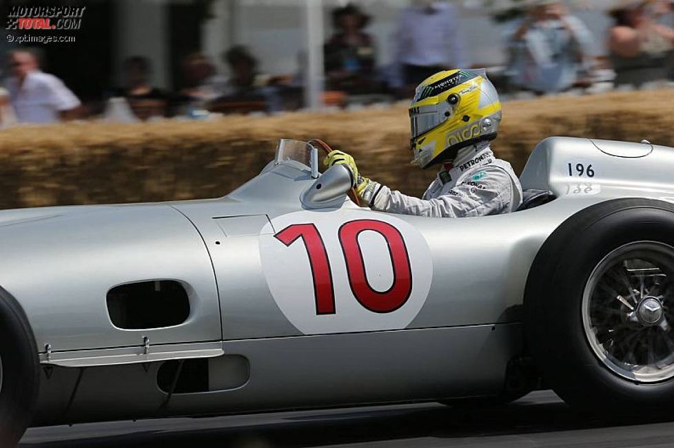 Nico Rosberg im Mercedes W196
