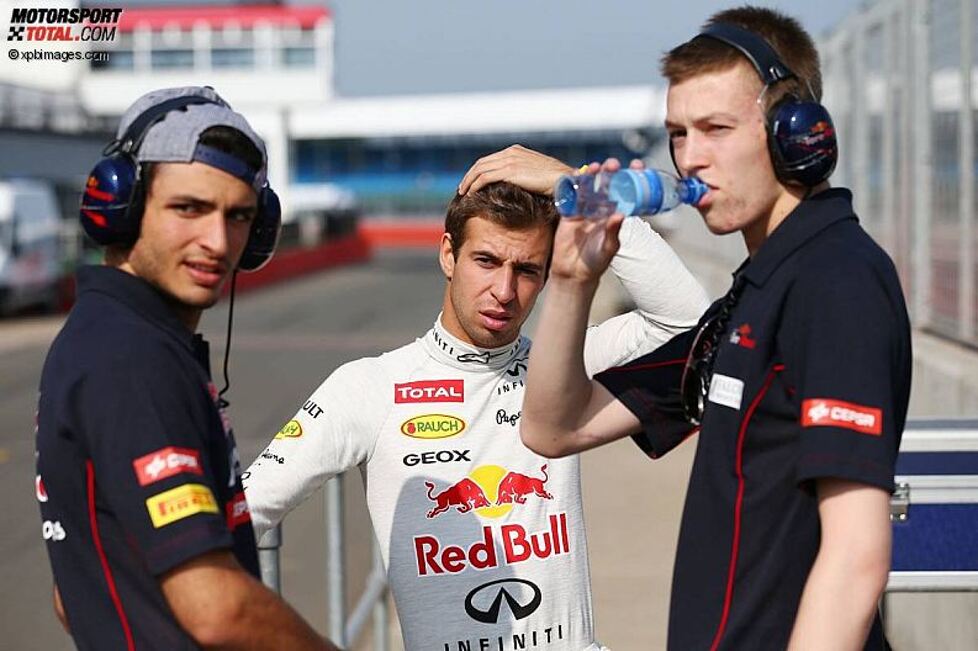 Carlos Sainz Jun. (Toro Rosso) und Antonio Felix da Costa (Red Bull) 