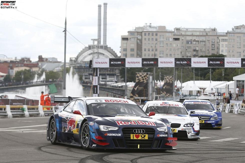 Andy Priaulx, Mike Rockenfeller und Ralf Schumacher 