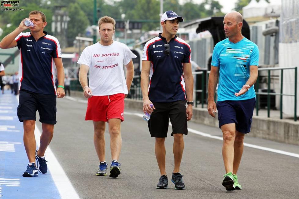 Davide Valsecchi und Pastor Maldonado 