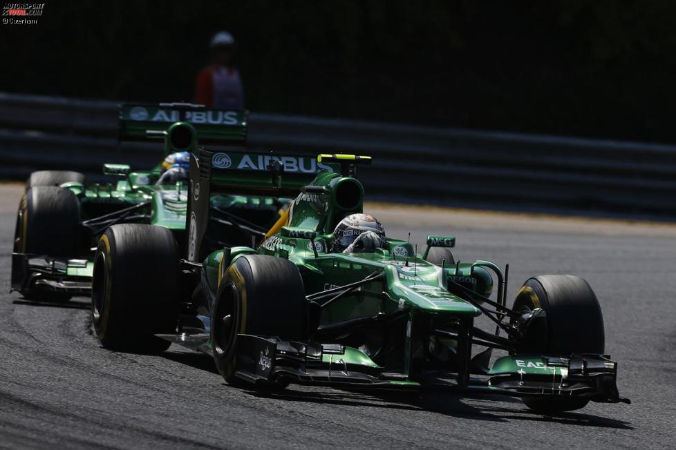 Giedo van der Garde und Charles Pic (Caterham) 