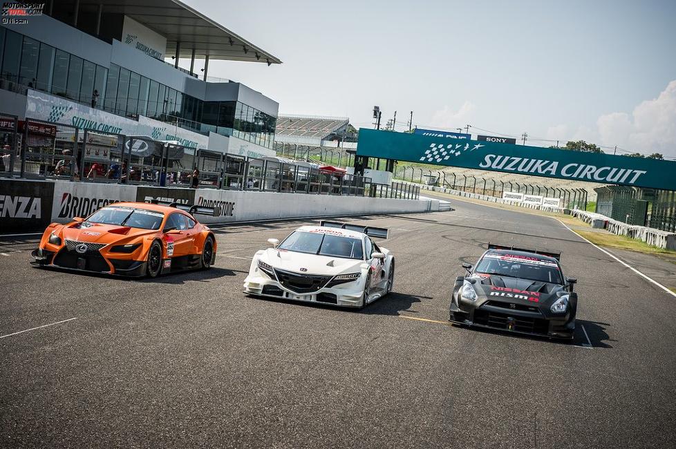 Die Super-GT-Autos für die Saison 2014