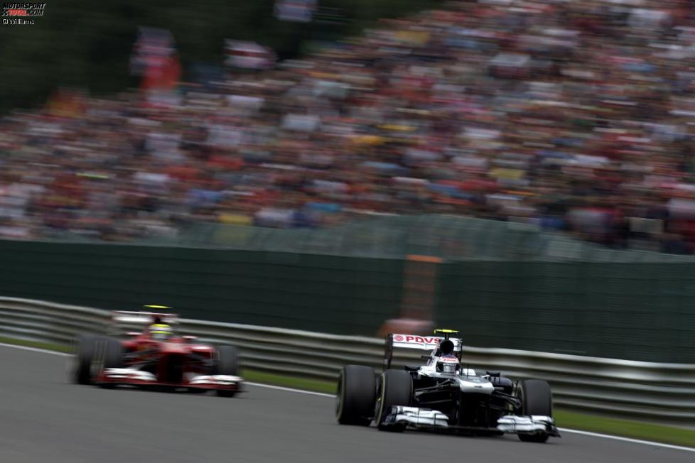 Valtteri Bottas (Williams) und Felipe Massa (Ferrari) 