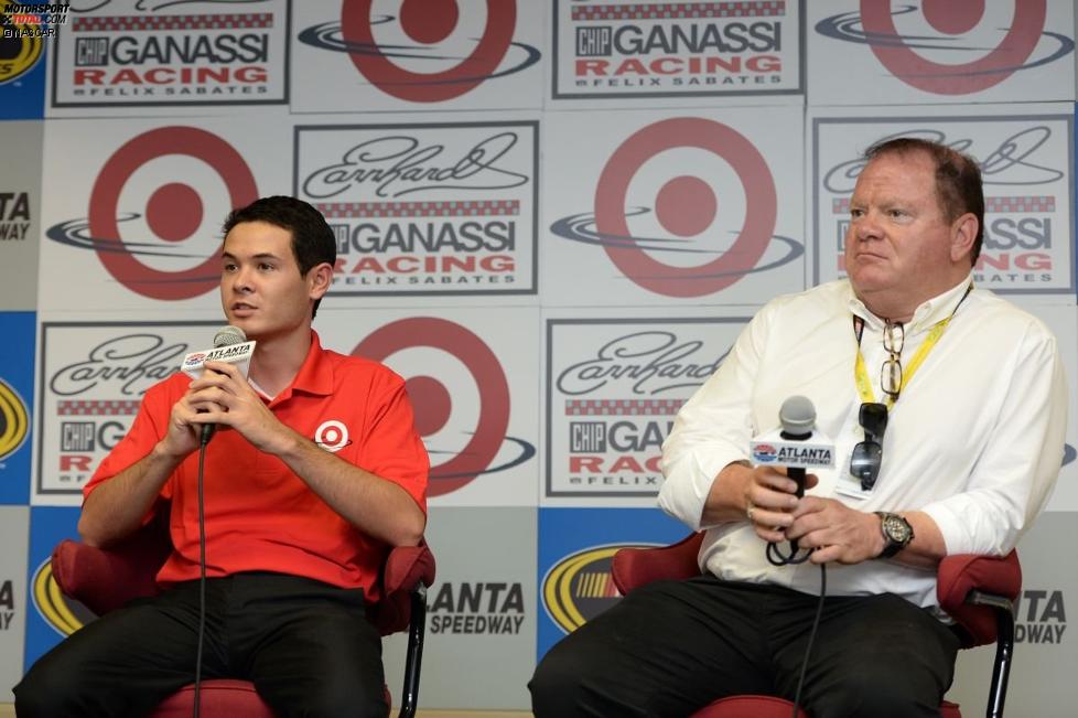 Chip Ganassi verkündet Kyle Larson als Stammfahrer für die Sprint-Cup-Saison 2014