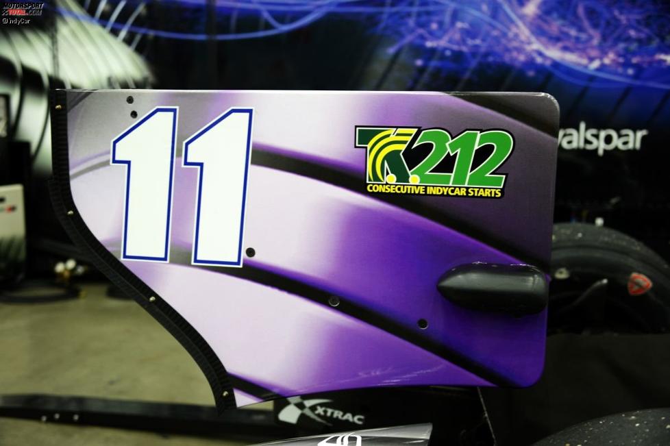 Tony Kanaan wird am Sonntag einen neuen IndyCar-Rekord aufstellen