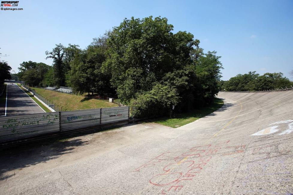 Die alte Steilwand in Monza