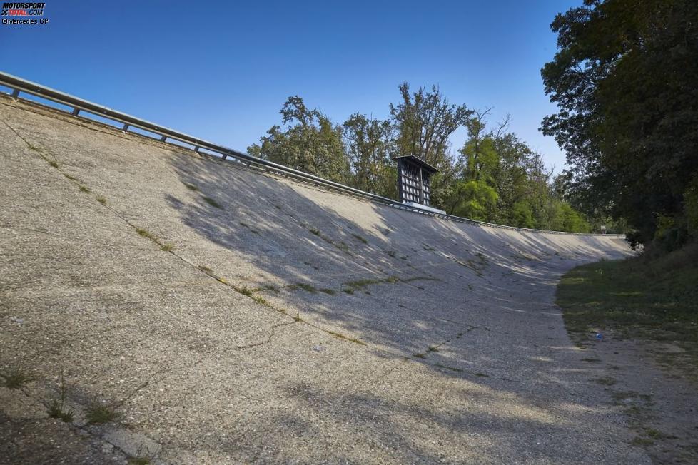 Die alte Steilkurve in Monza