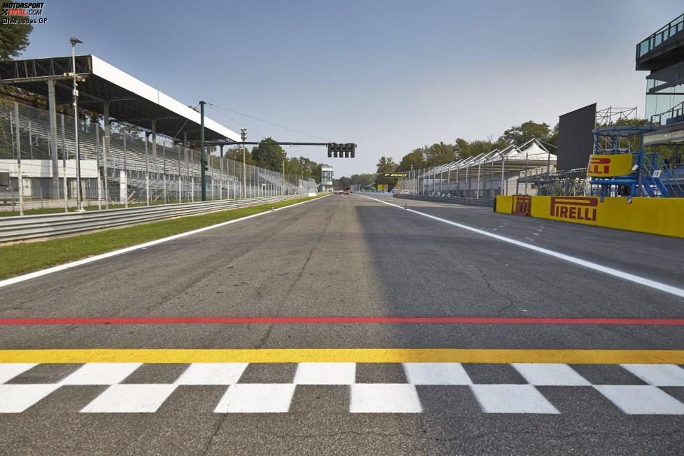 Start-Ziel-Linie in Monza