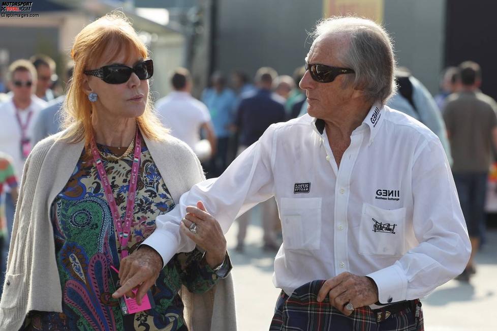 Jackie Stewart mit seiner Frau