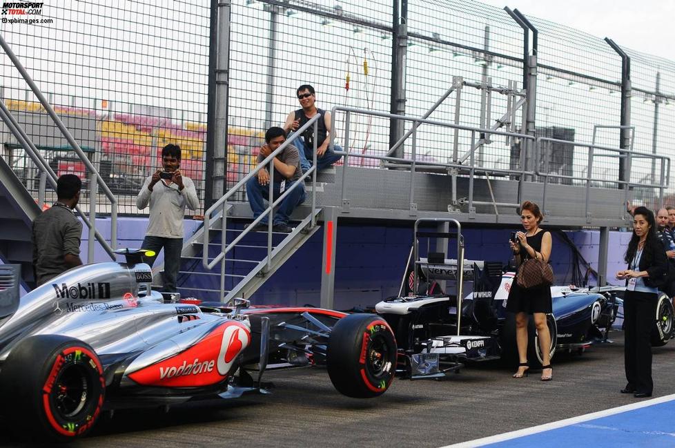 Auto von Sergio Perez (McLaren) 