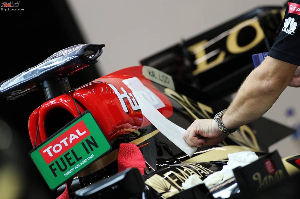 Wagen von Kimi Räikkönen (Lotus) 