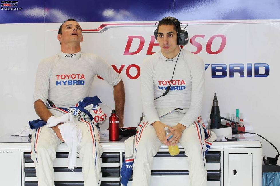 Sebastien Buemi und Stephane Sarrazin (Toyota) 