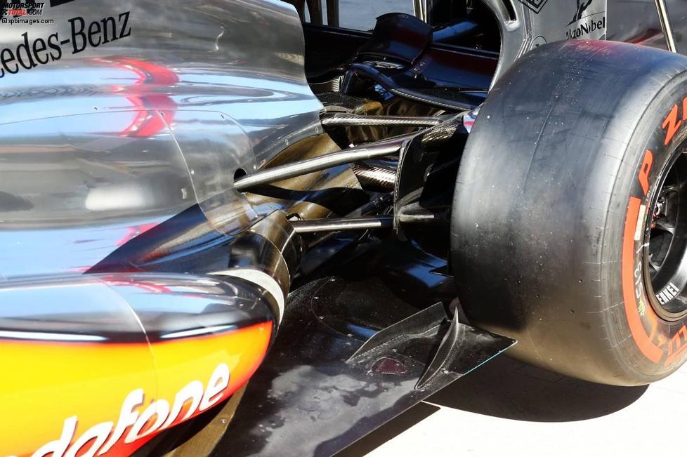 McLaren-Hinterradaufhängung