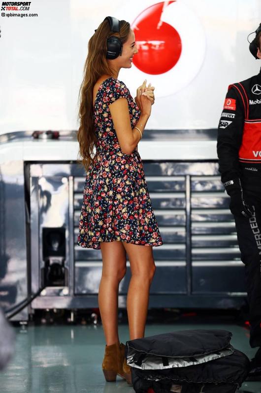 Jessica Michibata, Freundin von Jenson Button (McLaren) 