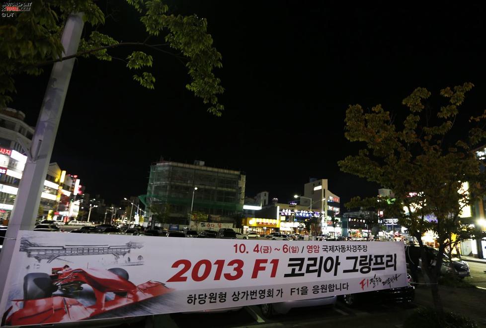 Atmosphäre in Mokpo vor dem Grand Prix von Südkorea